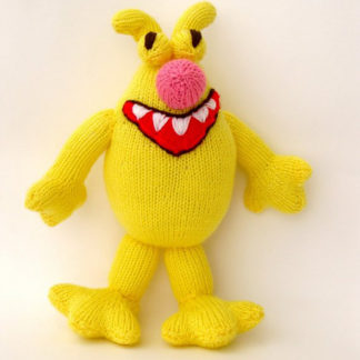 Cheereeah the Alien - toy knitting pattern