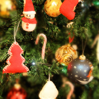 4 Christmas Tree Ornaments