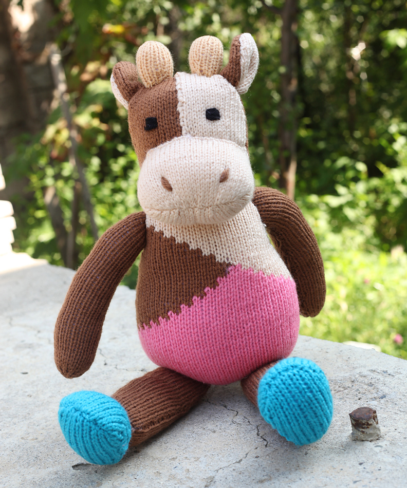 Lamazo Cow - knitting pattern - Image 3