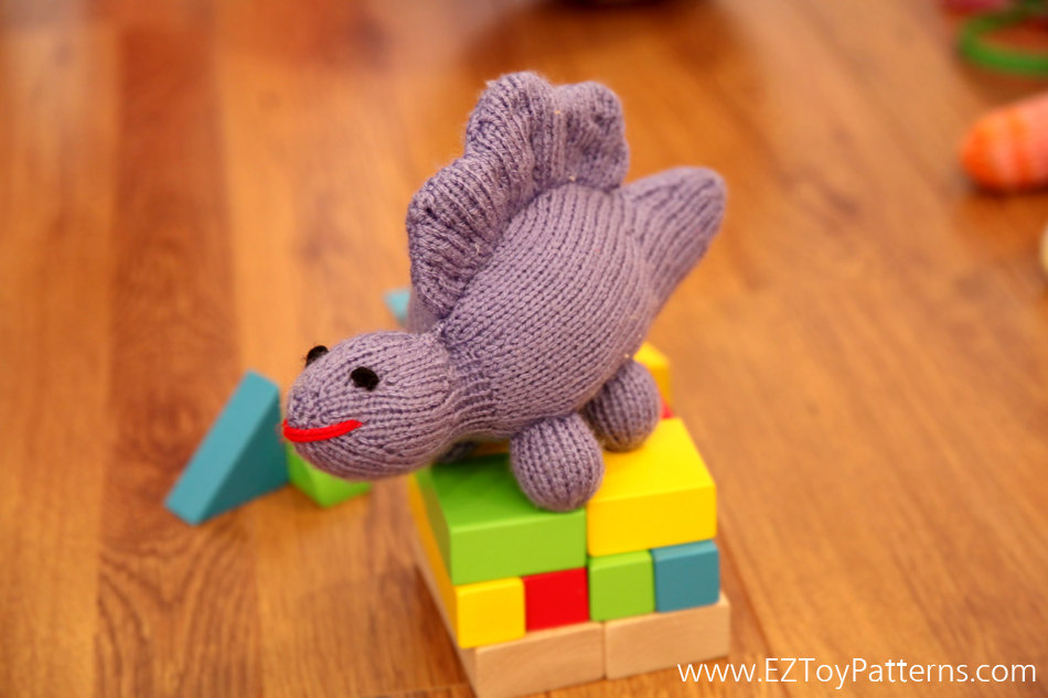 Dino Bino - knitting pattern
