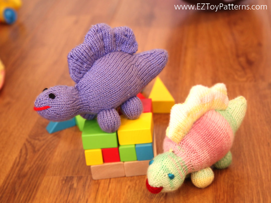 Dino Bino - knitting pattern - Image 2