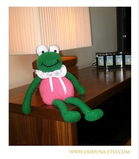 Froggy - knitting pattern