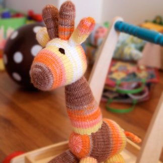 Giraffe Patrick - knitting pattern