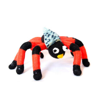 Halloween Spider - knitting pattern