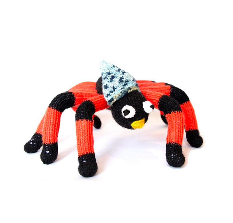 Halloween Spider - knitting pattern
