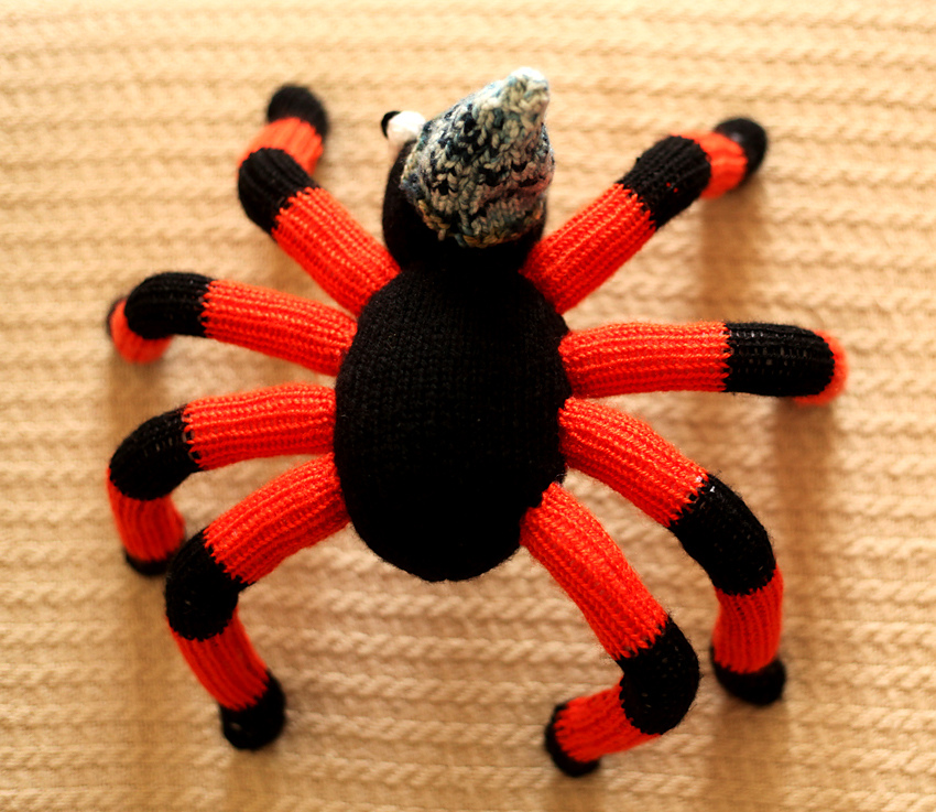 Halloween Spider - knitting pattern - Image 2