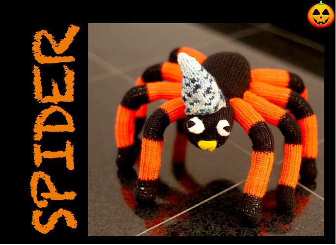 Halloween Spider - knitting pattern - Image 3