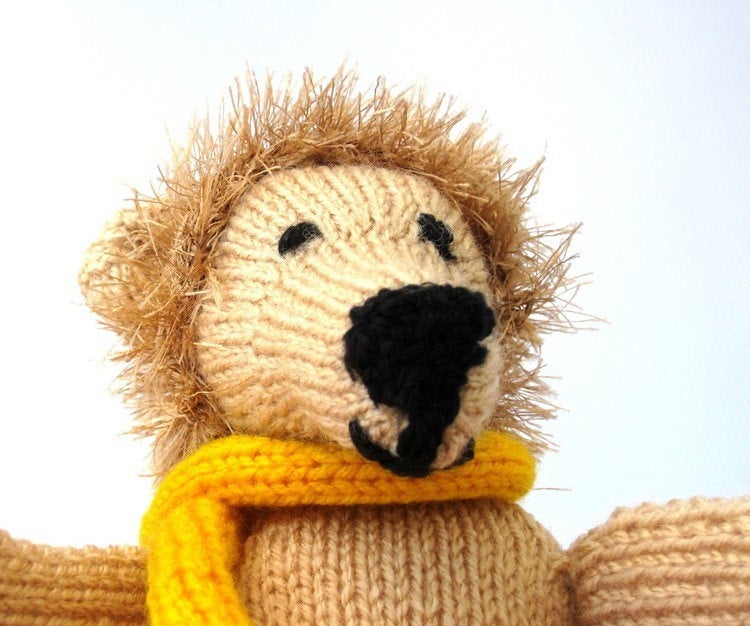 Mr Lion - knitting pattern - Image 2