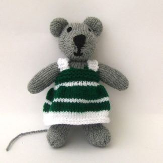 Miss Mouse - toy knitting pattern