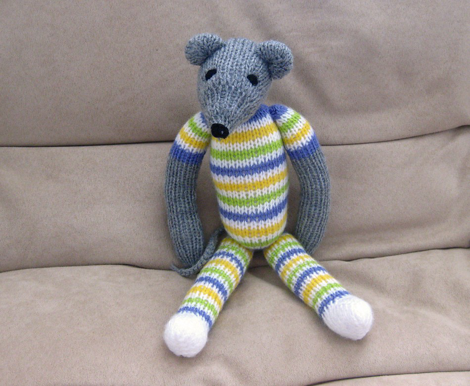 Mr. Mouse - knitting pattern