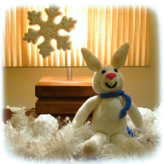Winter Rabbit - knitting pattern