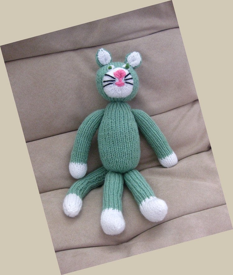 Monsieur Cat - knitting pattern - Image 3