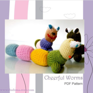 Cheerful Worms - knitting pattern