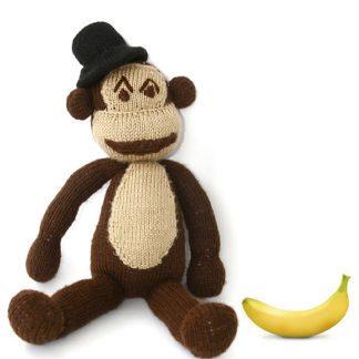 Chita the Monkey - toy knitting pattern