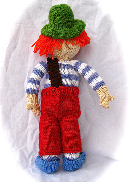 Clown - knitting pattern - Image 2