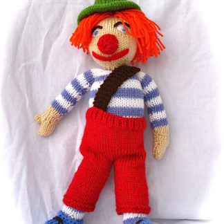 Clown - knitting pattern