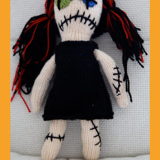 Halloween Ghost Girl - knitting pattern