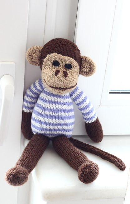 Mymoon Monkey - knitting pattern - Image 2