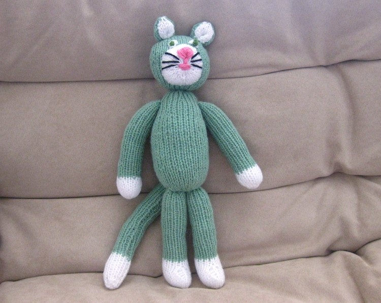 Monsieur Cat - knitting pattern