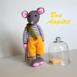 Mouse Alfie - knitting pattern