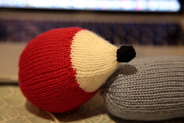 Mella the Fox - toy knitting pattern - Image 4