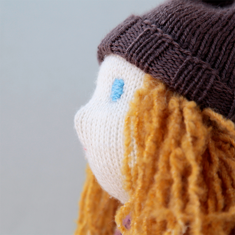 Lola - Waldorf inspired knitted doll pattern PDF - Image 4